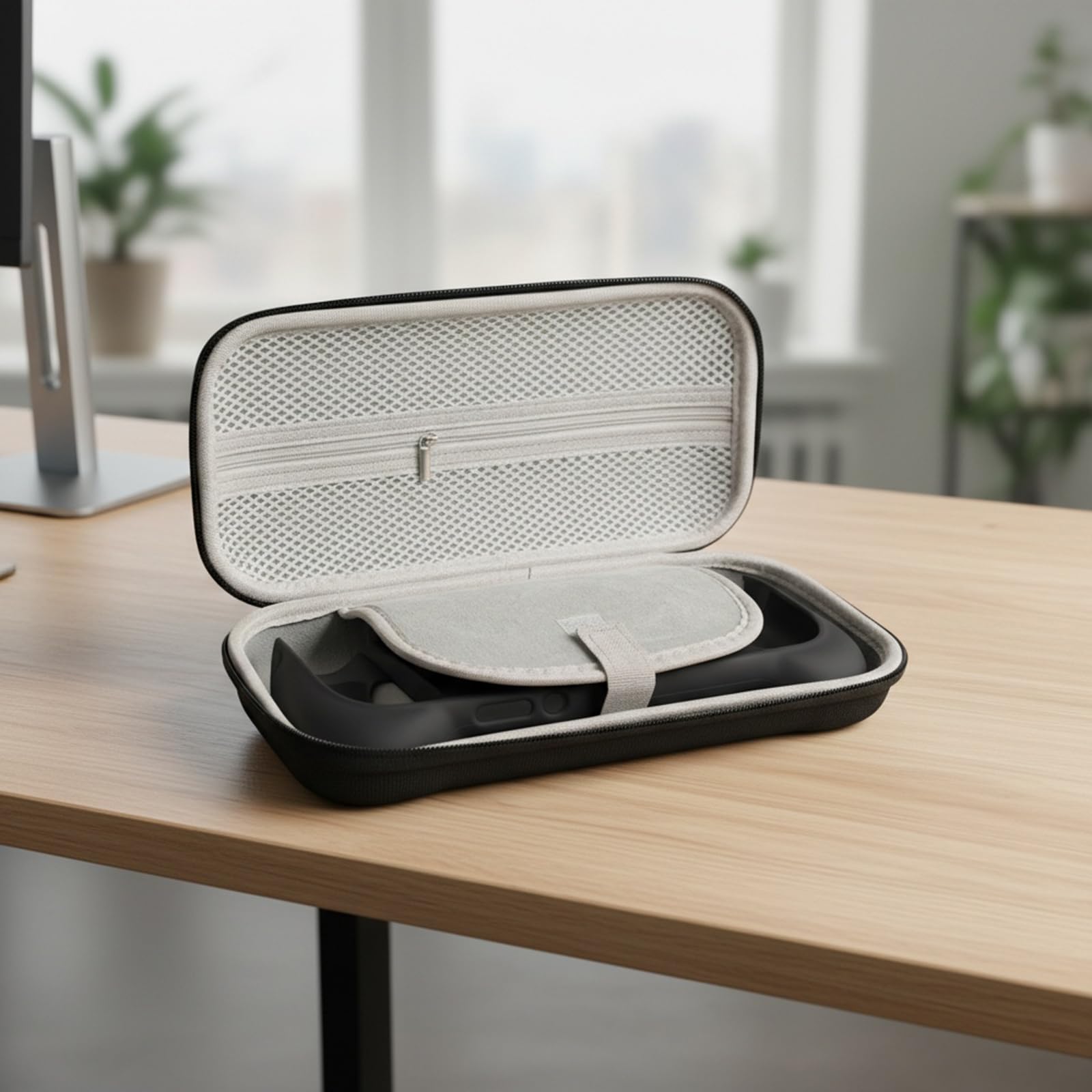 Funda Protectora de 5 Piezas para la Consola portátil Ayn Odin 3, Funda Resistente a Golpes con Bolsillo para Accesorios, Ideal para Almacenamiento, Transporte y protección en Viaje