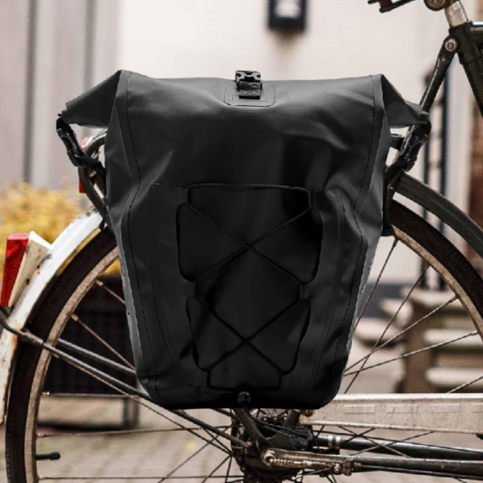 Gepäckträgertasche PVC Packtasche einfache Befestigung Transportzubehör