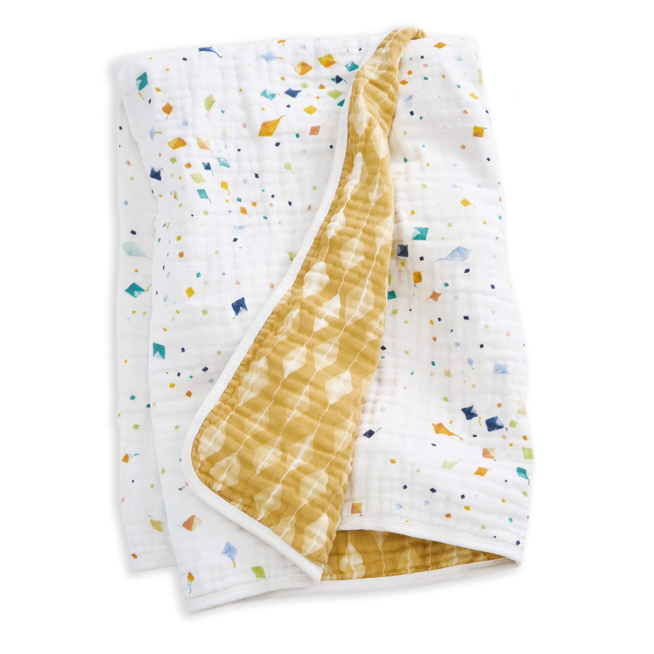 aden + anais Essentials Coperta in mussola di cotone, perfetta per neonati, neonati e bambini, coperta per culla, essenziale per la cameretta dei bambini, parata di aquiloni