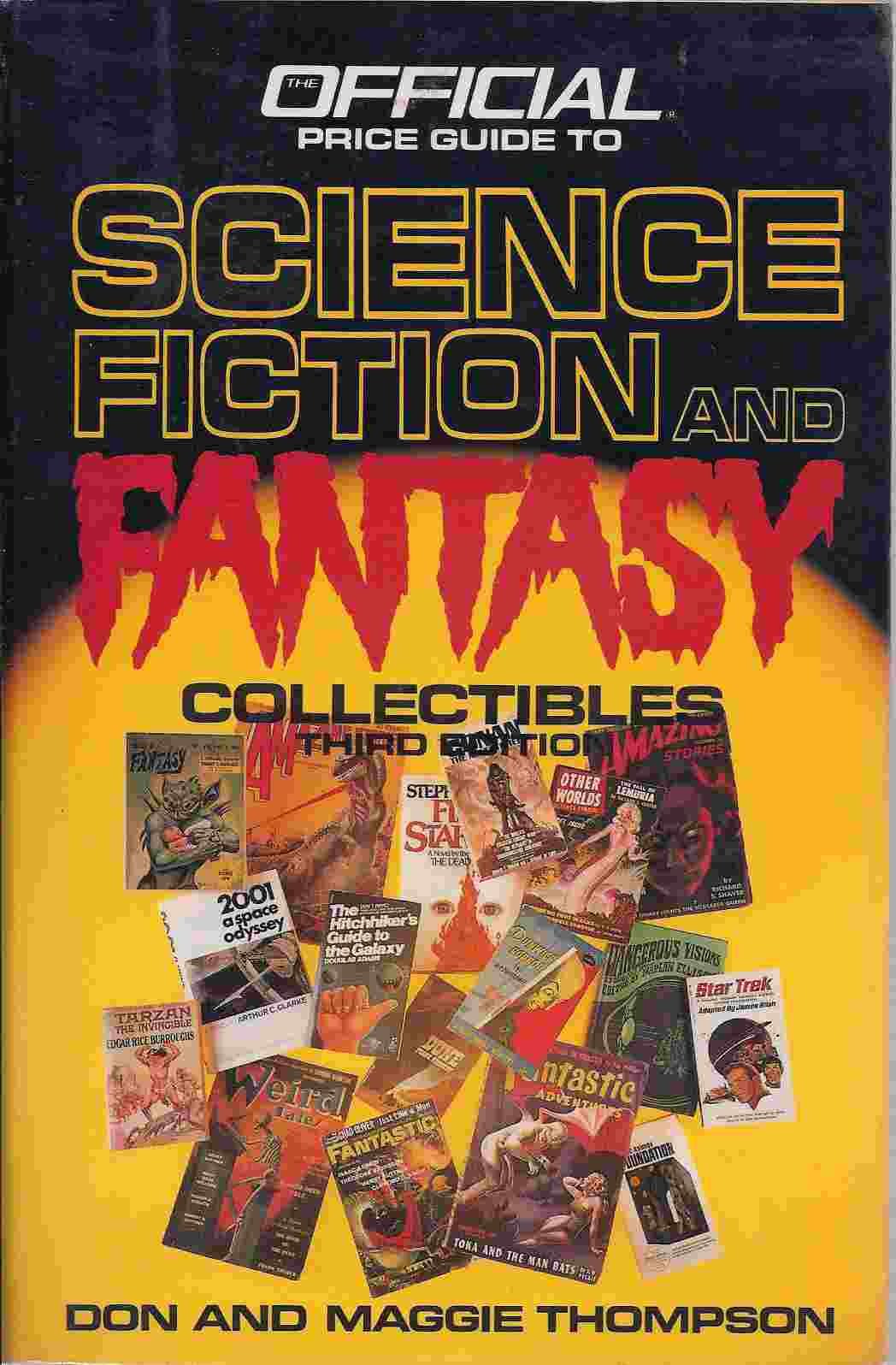Cover of The Official Price Guide to Science Fiction and Fantasy Collectibles, Third Edition