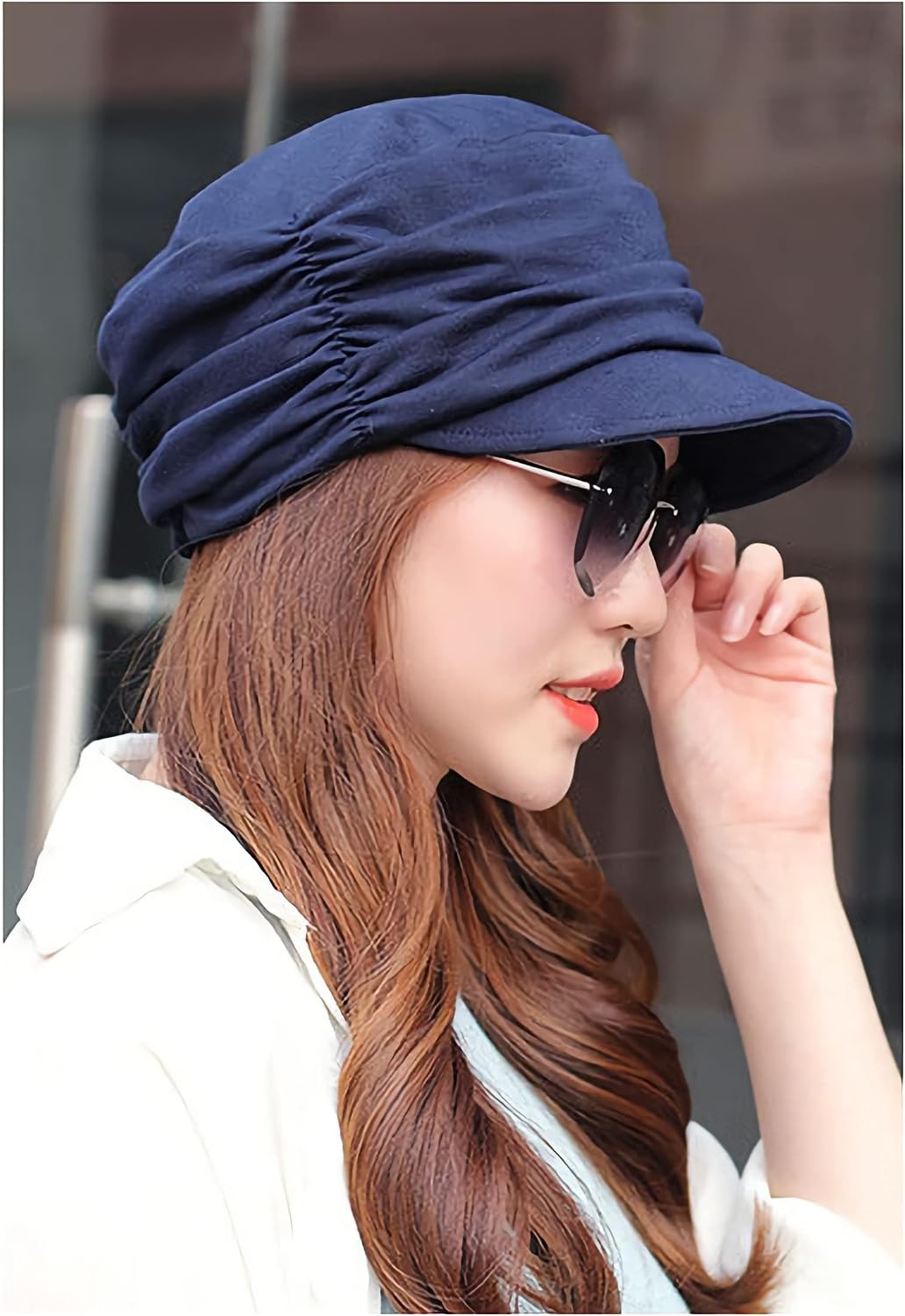 Fashion Hat Cap with Brim Visor for Woman Ladies, Best for Daily Use