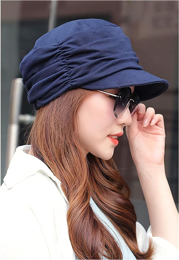 Gorra de moda con visera para mujer miniatura 3
