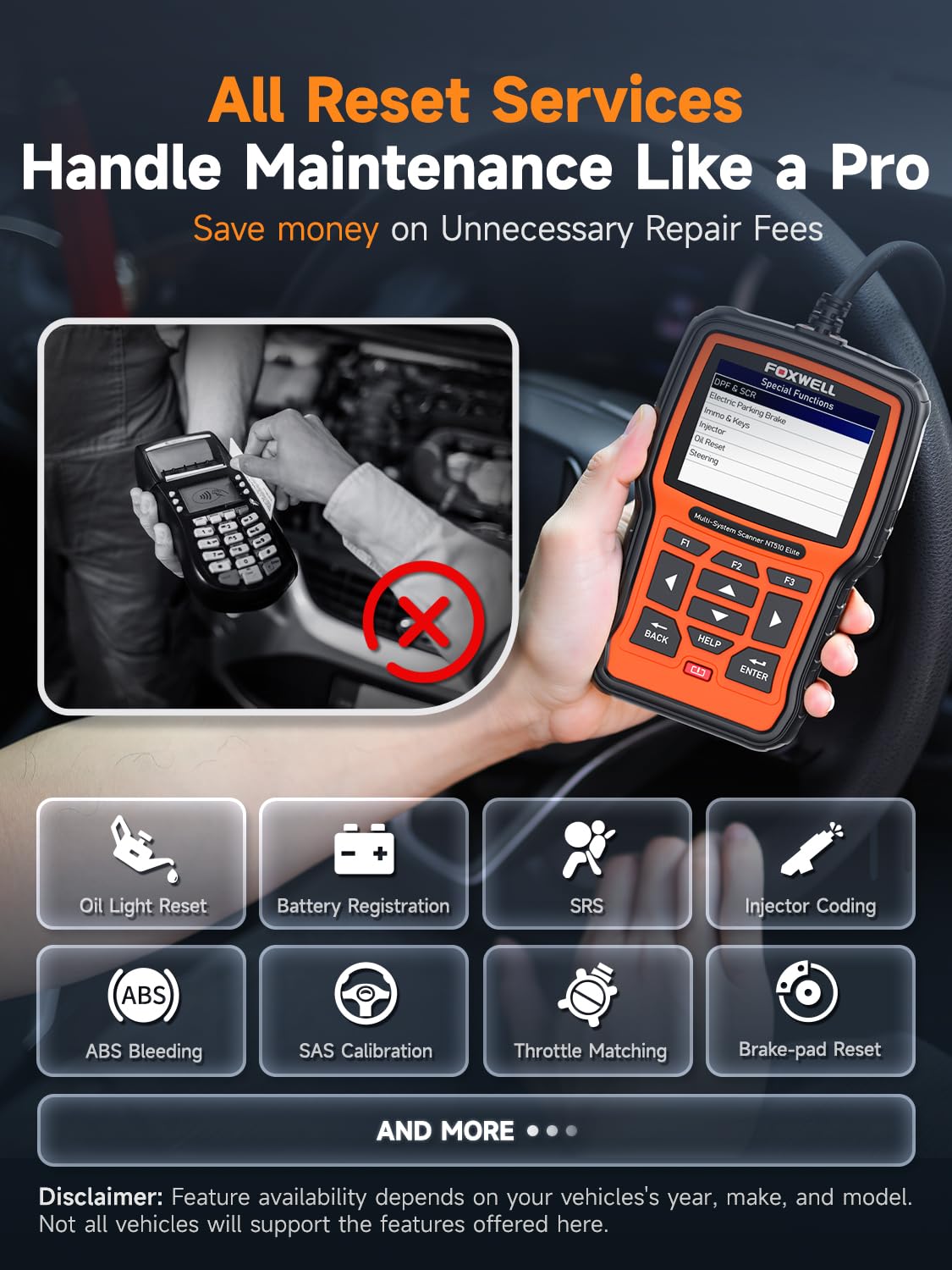 Amazon.co.jp: FOXWELL NT510 Elite OBD2スキャナー ポルシェ診断