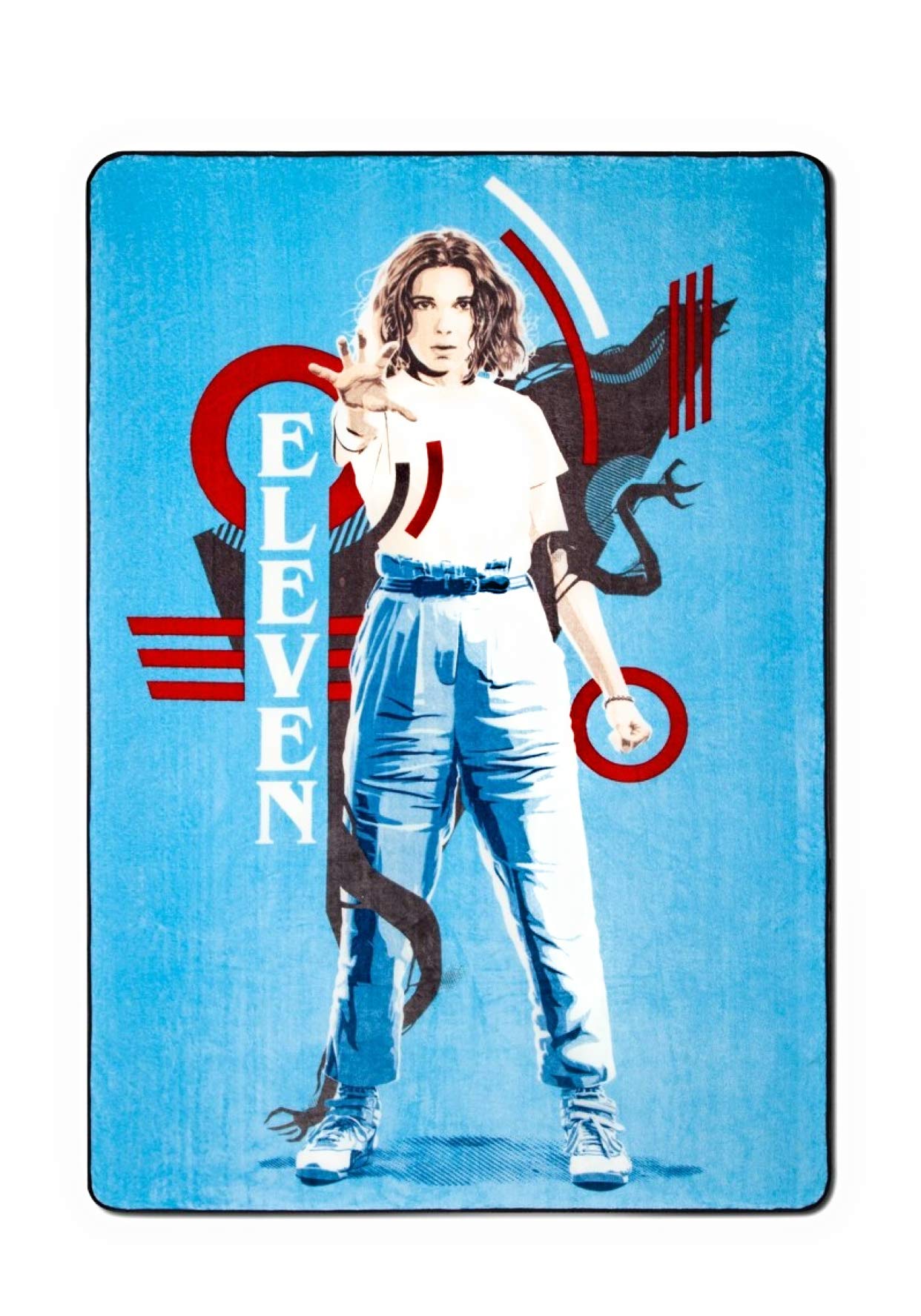 Stranger Things Blanket, Plush, Super Soft - 62 x 90 inches - Features  Eleven in A Blue Background - 100% Polyester: Buy Online at Best Price in  UAE - Amazon.ae