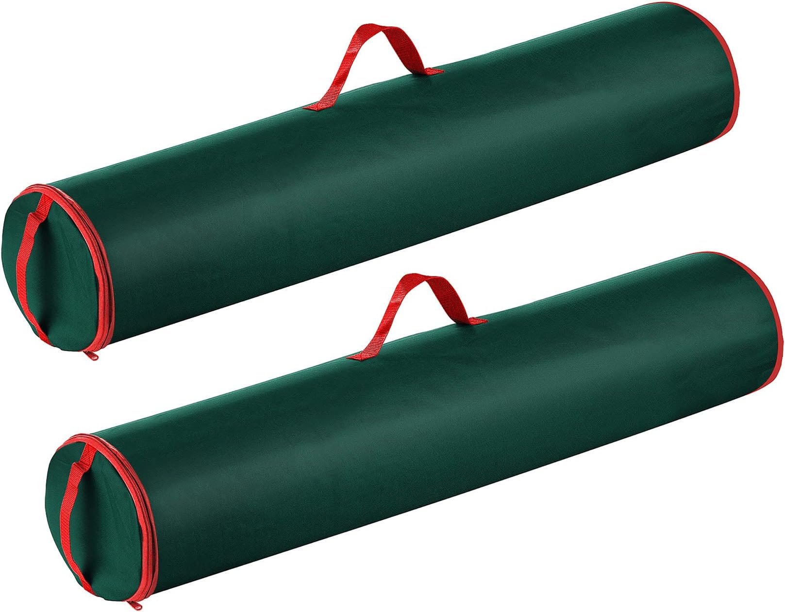 83-DT5540 Premium 2-Pack | 40.5 inch Gift Wrapping Paper Storage Bag | Green, 2 Count