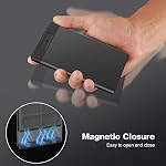 HEIYING Switch Game Card Case for Switch/Switch OLED/Switch Lite Game Card or Micro SD Memory Card, Metal Switch Game Holder with 20 Game Card Slots and 20 Micro SD Card Slots. (Black)