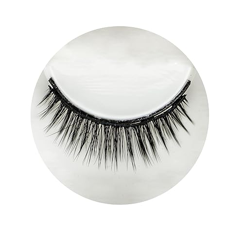 Vista 2 de Pestañas magnéticas 3D de imán natural, paquete múltiple de 5 pares, Emma (01Emma)