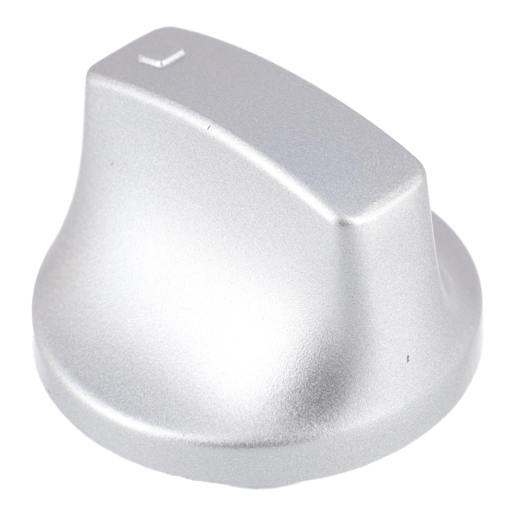 sparefixd Convient pour les plaques de cuisson Hotpoint - Bouton argenté Ultima