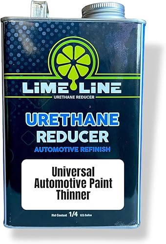 LiME LiNE Reductor de uretano de grado automotriz para adelgazar la capa base e imprimación automotriz (1 cuarto de galón)