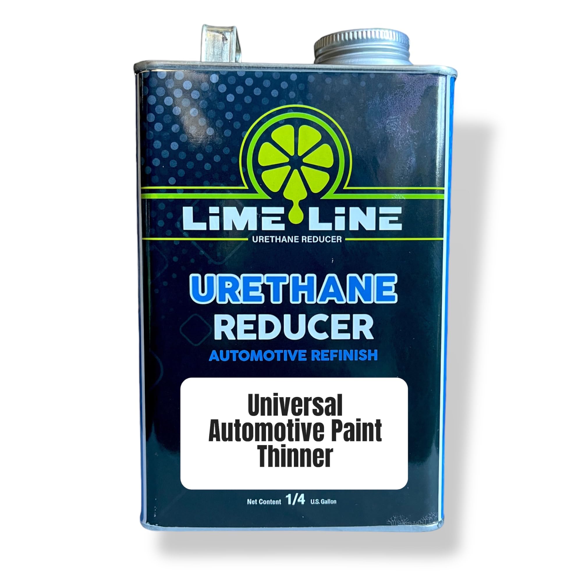LiME LiNE Urethane Reducer for Thinning Automotive basecoats, Primers and Clearcoats (C- Medium Reducer Quart)
