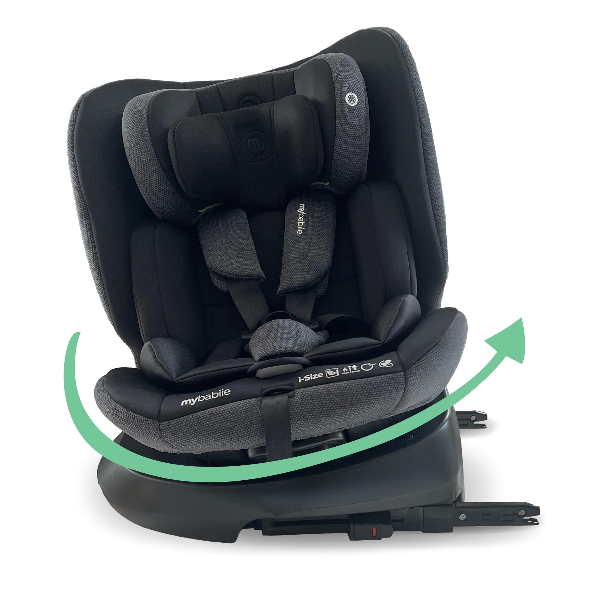My Babiie MBCS200 360° Spin R129 Baby Car Seat – Top Tether