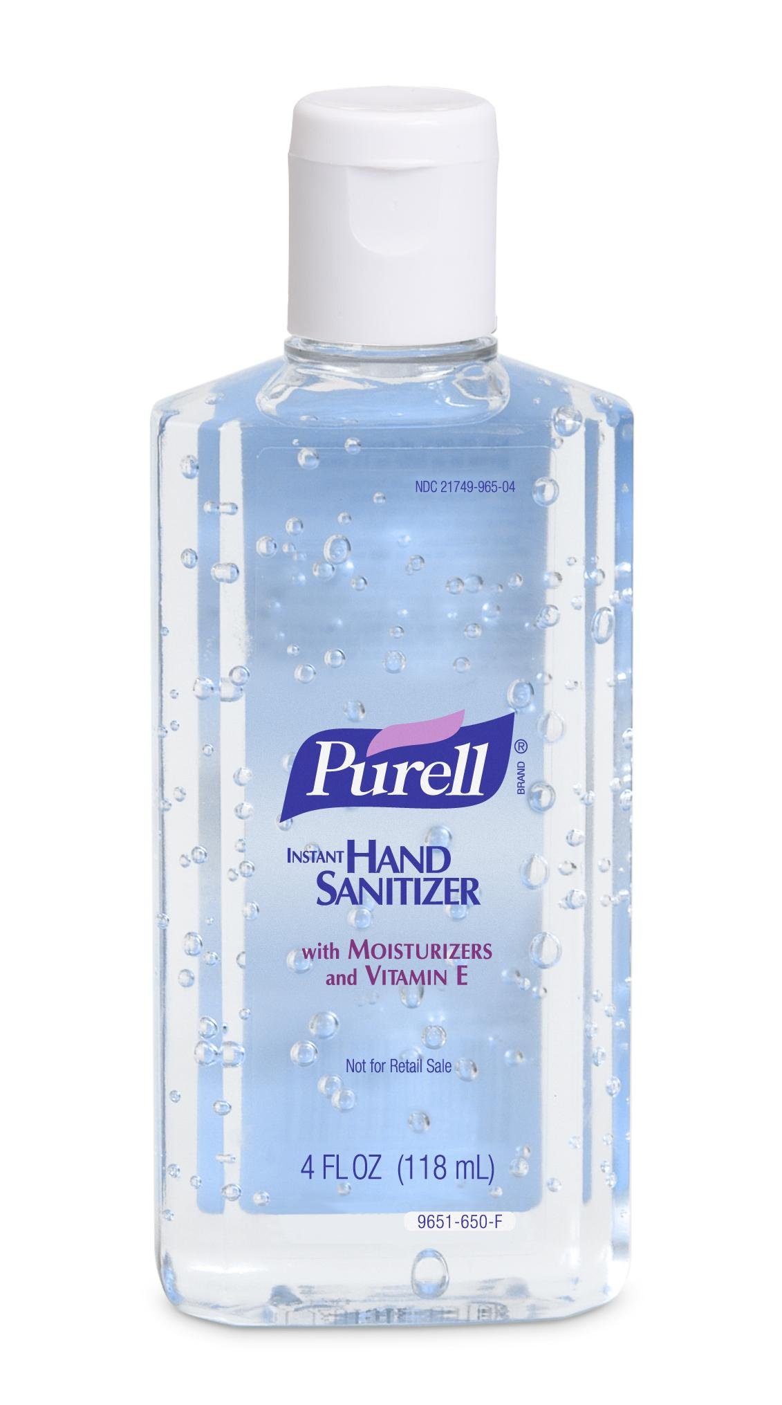 GOJO 4 Fluid-Ounce Bottle Clear Purell Citrus Scented Advanced Instant Hand Sanitizer
