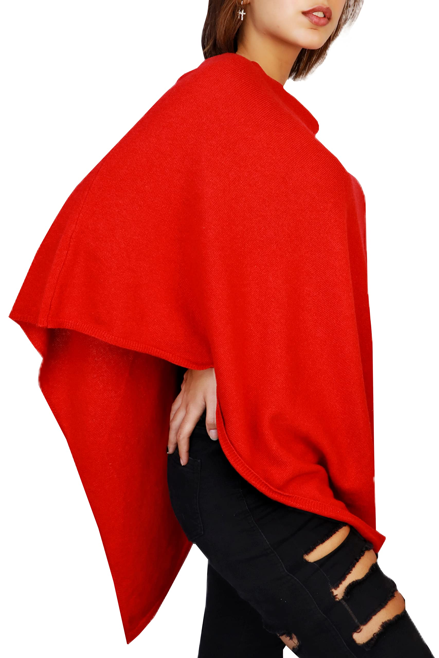 JOPHY & CO. Poncho Donna Misto Cashmere