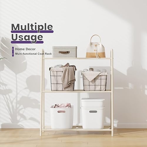 Miniatura 4 de Soporte para Plantas de Esquina de 3 Niveles, Estante de Metal Negro para Macetas de Flores, Estante de Servicio Pesado para Interiores y Exteriores