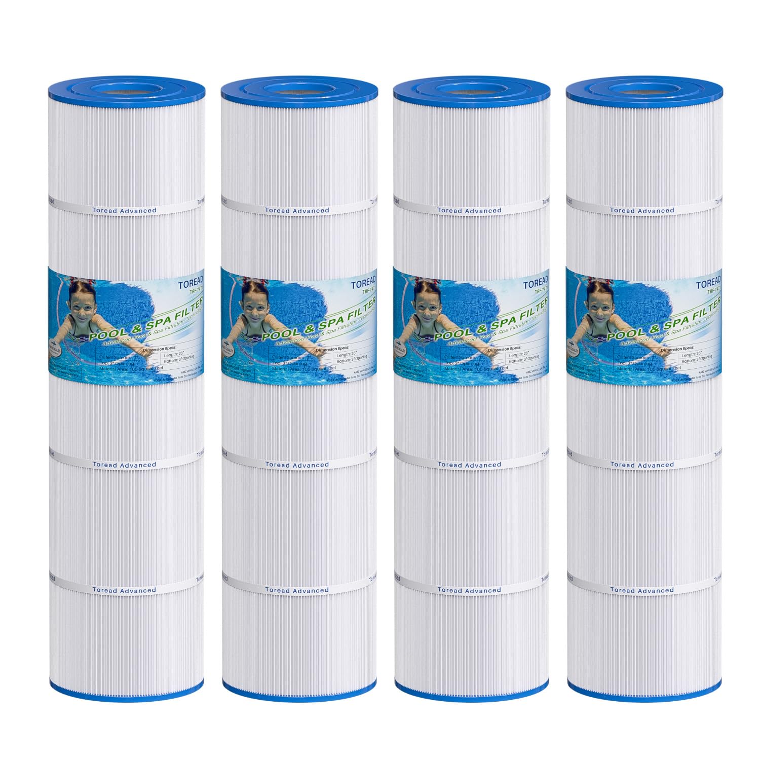 Cartuchos Filtro Piscina CCP420 - Pacote 4 Unidades 105 Pés²
