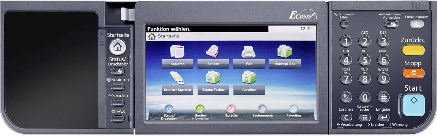 Kyocera 1102TZ2US1 ECOSYS M6630cidn Multifunctional Printer, Up to 32 PPM, 1200 DPI, Up to 100000 Pages a Month, Mobile Printing Support