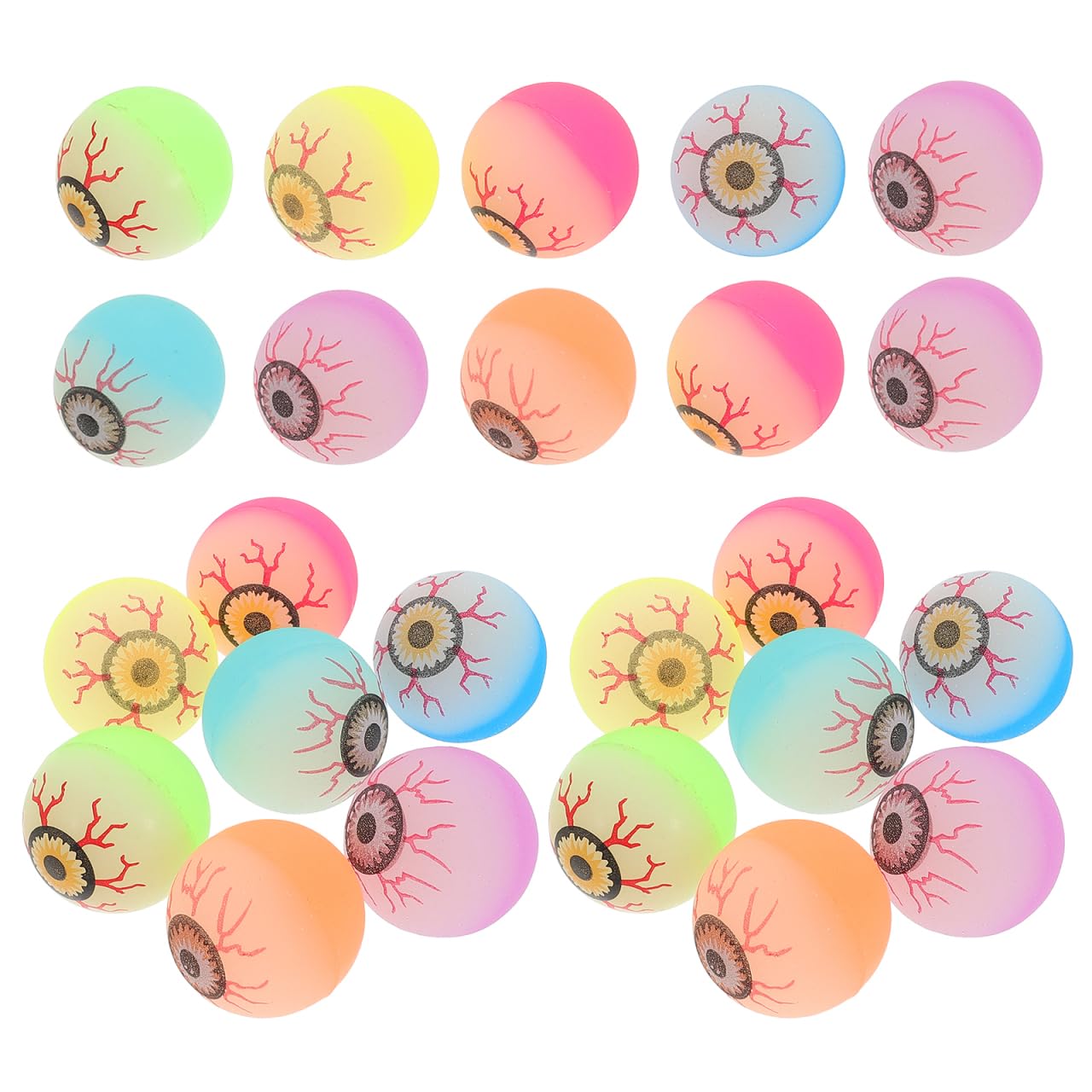 Wind Up Jumping Eyeball Toy - Creepy Clockwork Halloween Prop, Novelty Toy For Kids, Desktop Decoration
