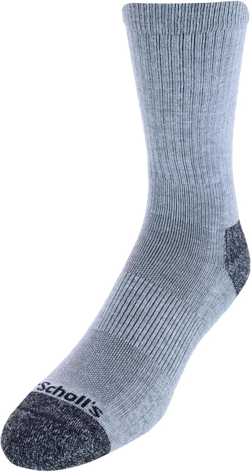 Dr. Scholl's Men's Crew Compression Work Socks (2 Pair Pack) - Image 3