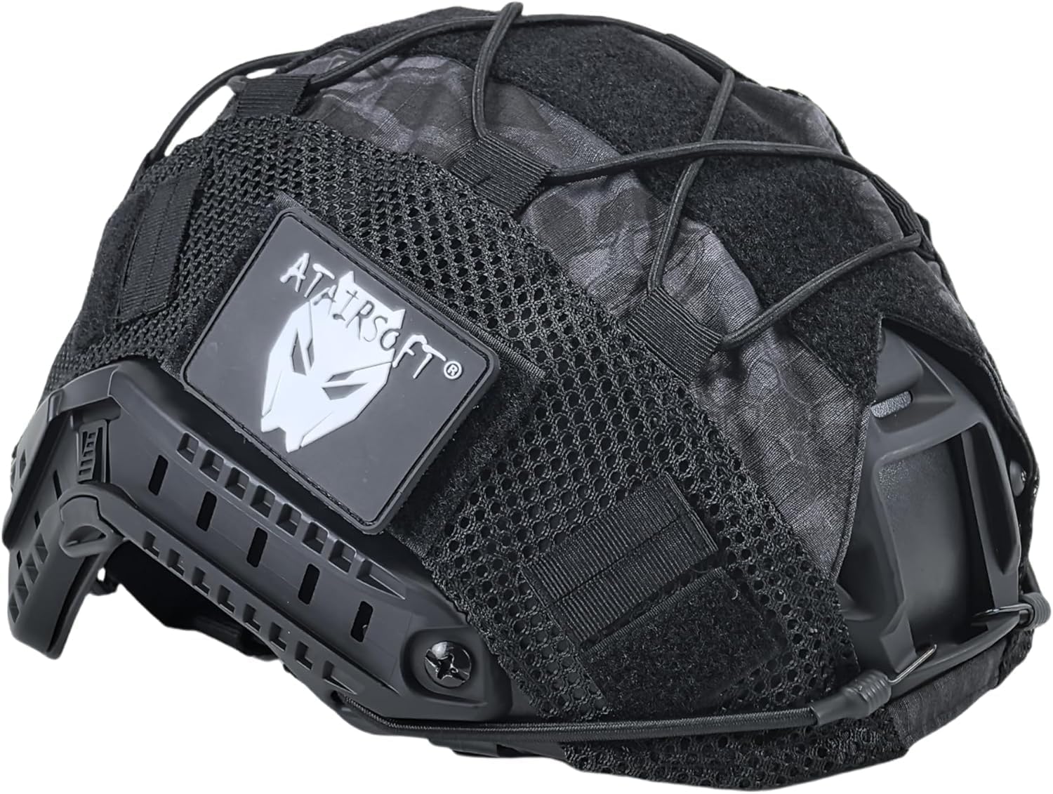 ATAIRSOFT PJ Type Airsoft Helmet Set Tactical Paintball Airsoft Fast Helmet with Cover