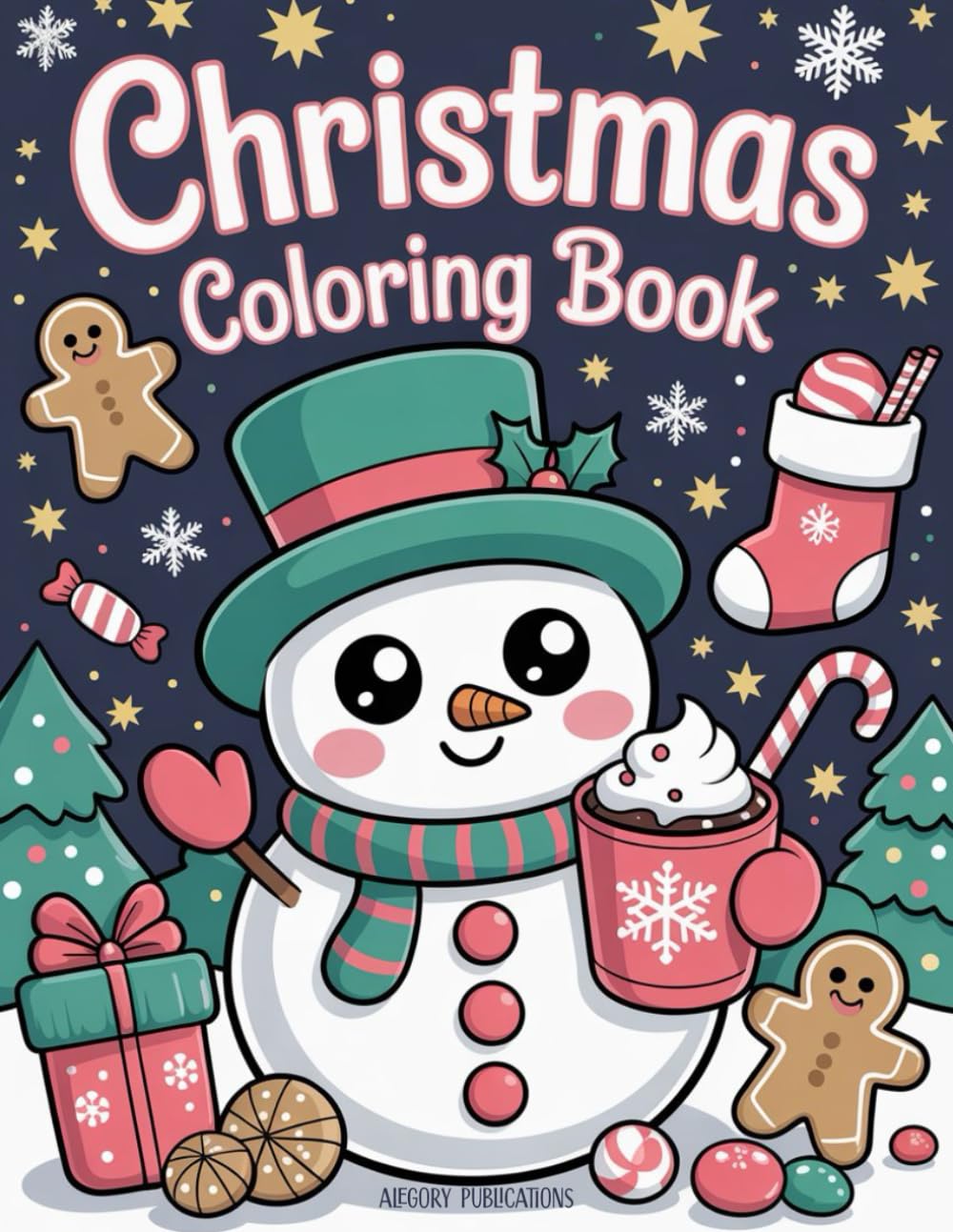 Christmas Coloring Book (Coloring Books for kids and adults)