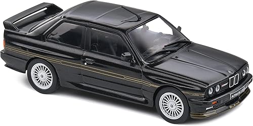 Miniatura 4 de 1989 E30 M3 Alpina B6 3.5S Diamante Negro Metálico 143 Modelo de Coche Diecast por Solido S4312002