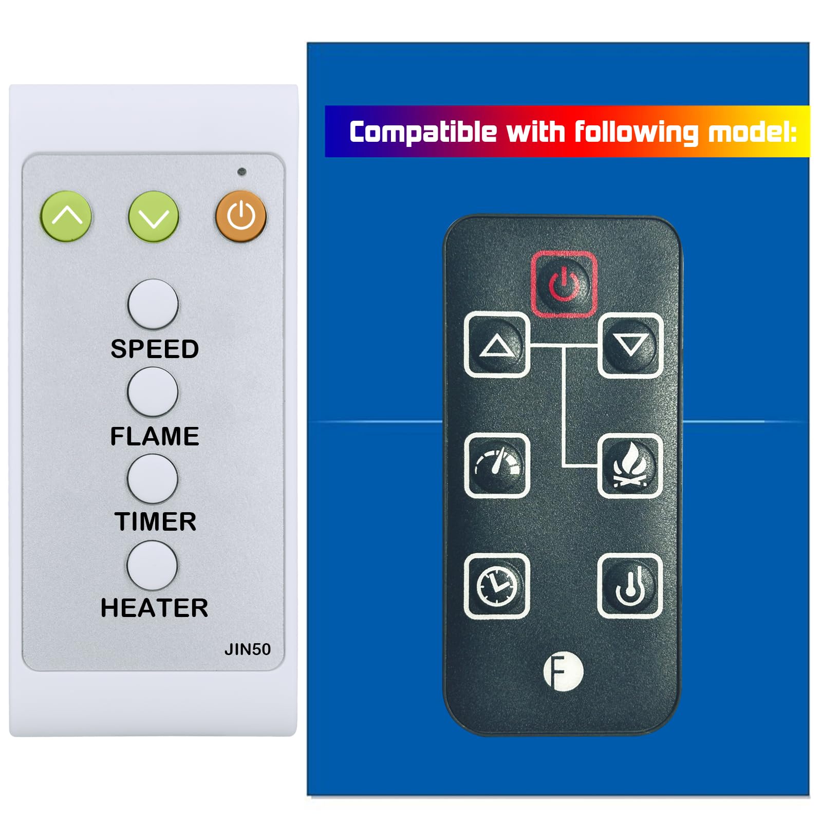 XINJISHIMIN Replacement For Febo Flame Electric Fireplace - View #5