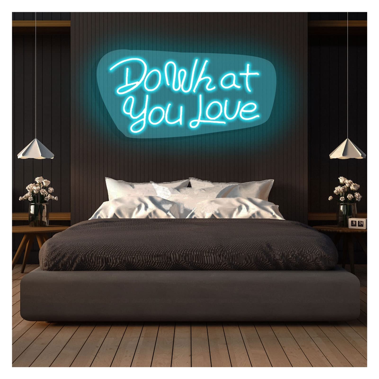 Amazon.co.jp: Do What You Love ネオンライト サイン パーソナライズ