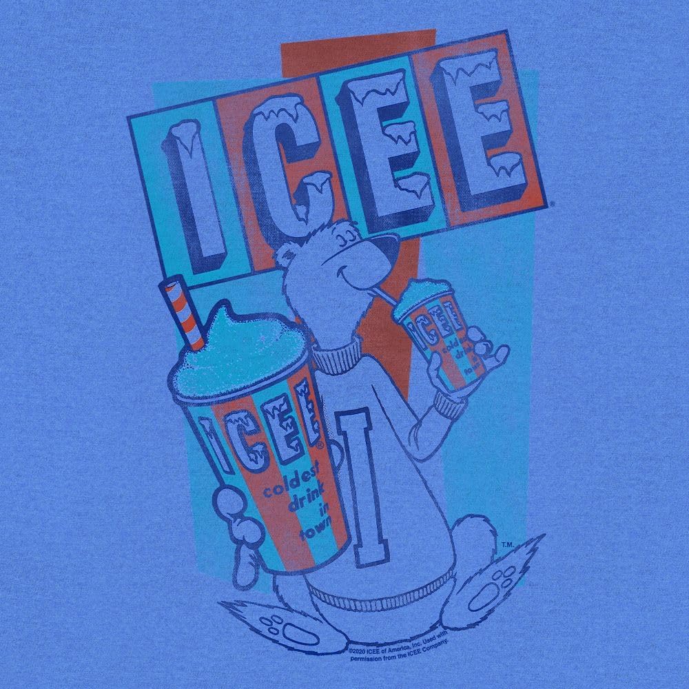 Tee Luv Men's ICEE Polar Bear Logo T-Shirt