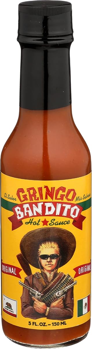 Gringo Bandito, Hot Sauce, 5 Ounce