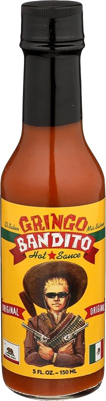 Gringo Bandito, Hot Sauce, 5 Ounce