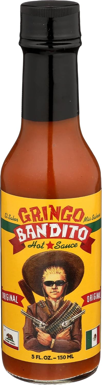 Gringo Bandito, Hot Sauce, 5 Ounce