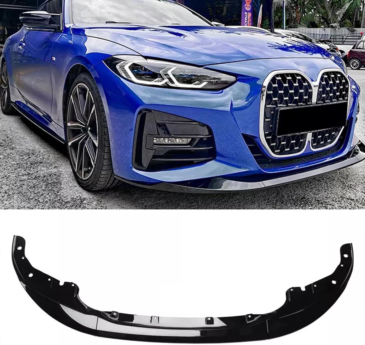 CHIESMA ABS Front Lip for BMW 4 Series G22 G23 M Sport
