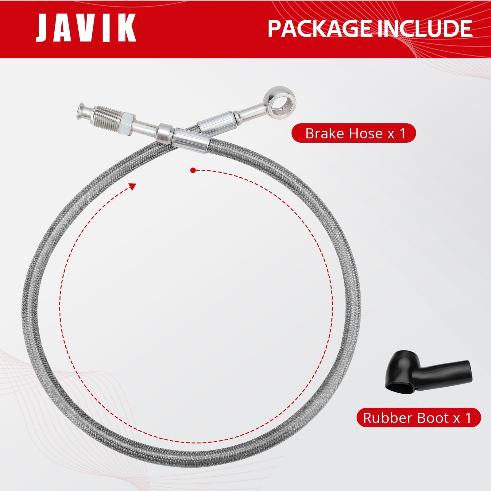 Polaris Sportsman 335 500 4X4 6X6 HO DUSE All Brake Hose Lines Kit Rear