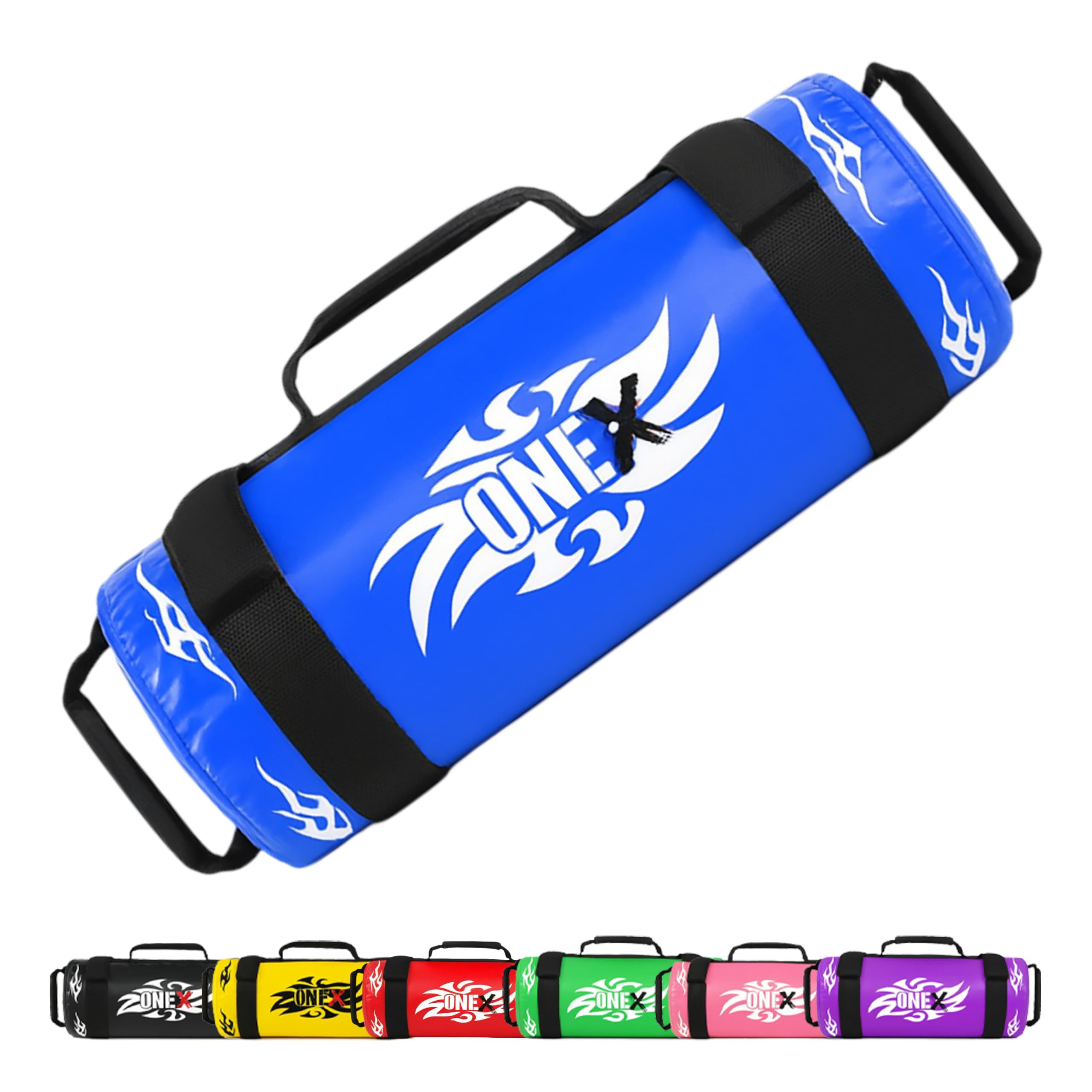 ONEX Fitness Power Sandbag Heavy Duty Sand Filled Workout Training Gym Bag with Strong Handles Weighted Slam Bag for Weight Lifting Running Powerlifting Exercises (5kg) — image 1