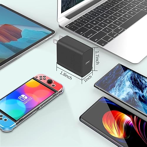 Miniatura 7 de Cargador súper rápido tipo C, 45 W USB C carga rápida tipo C cargador de carga rápida para Samsung Galaxy S23 S23+ S23 Ultra S22 S22+ S22Ultra S21