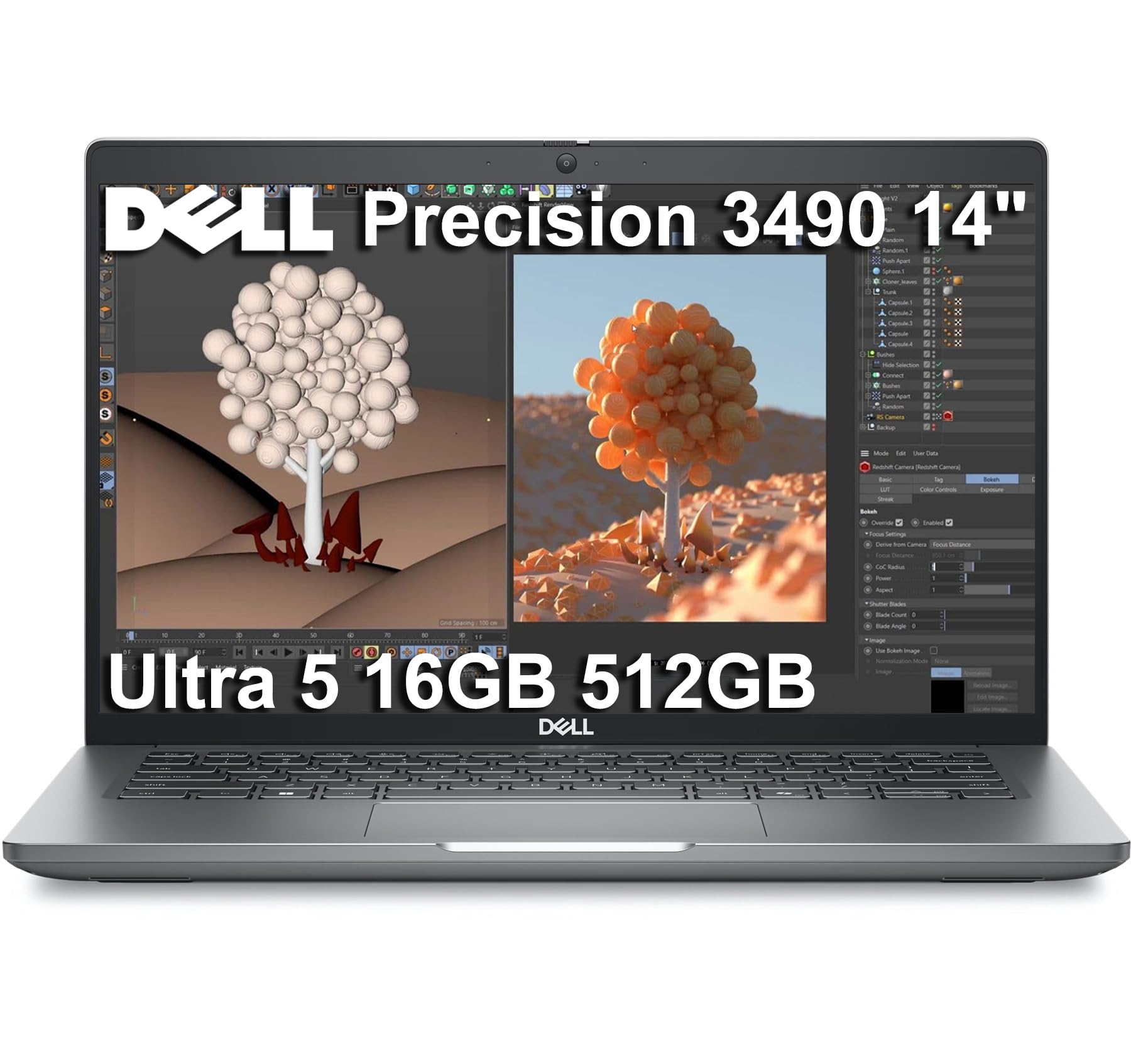 Amazon.com: Dell Precision 3490 Mobile Workstation AI PC Laptop