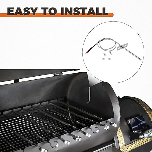 Miniatura 6 de Sensor de sonda de temperatura de repuesto para parrillas de pellets de madera Pit Boss serie 700 y 820