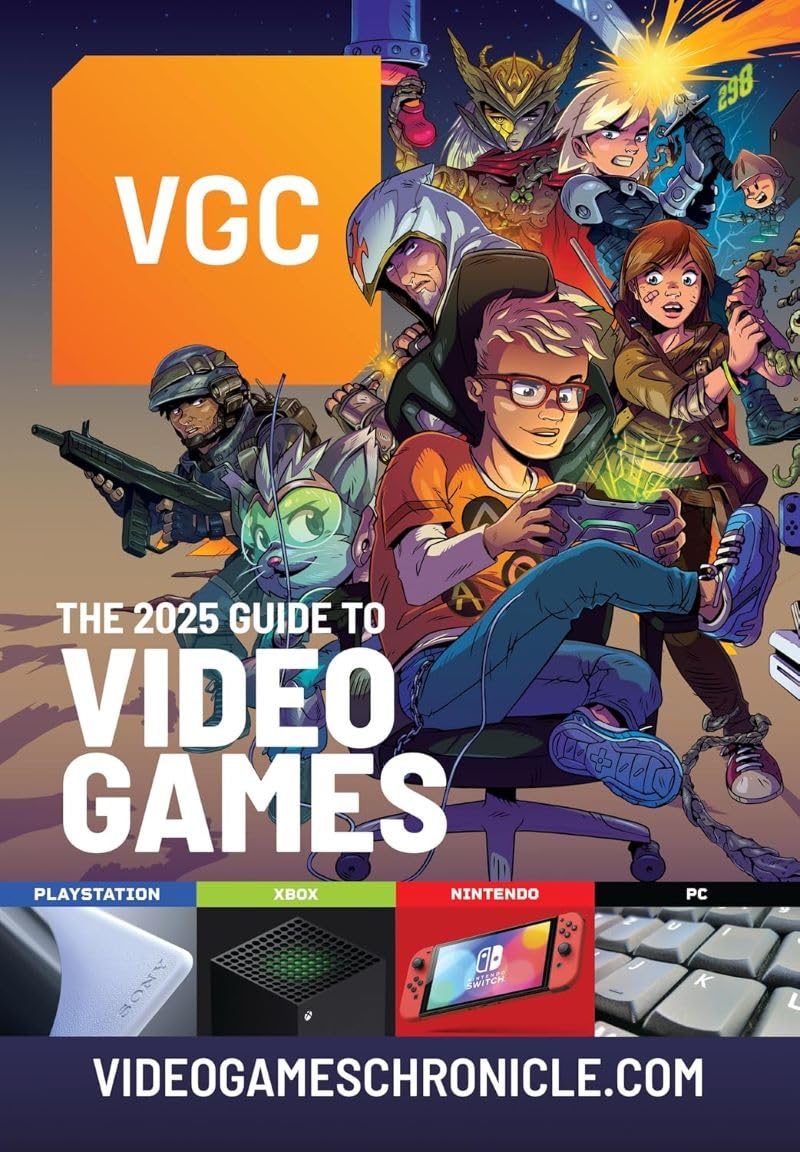 VGC: The 2025 Guide to Video Games Hardcover – 21 Mar. 2025