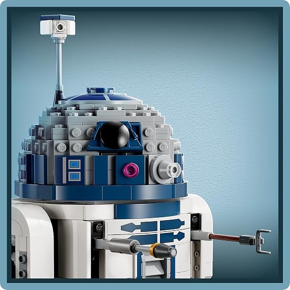 LEGO Star Wars R2-D2 75379 | 10 Yaş ve Üzeri Çocuklar için Bilgi Levhası İçeren Yaratıcı Oyuncak Yapım Seti, Hediye Fikri (1050 Parça)