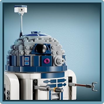 LEGO Star Wars R2-D2 75379 | 10 Yaş ve Üzeri Çocuklar için Bilgi Levhası İçeren Yaratıcı Oyuncak Yapım Seti, Hediye Fikri (1050 Parça)