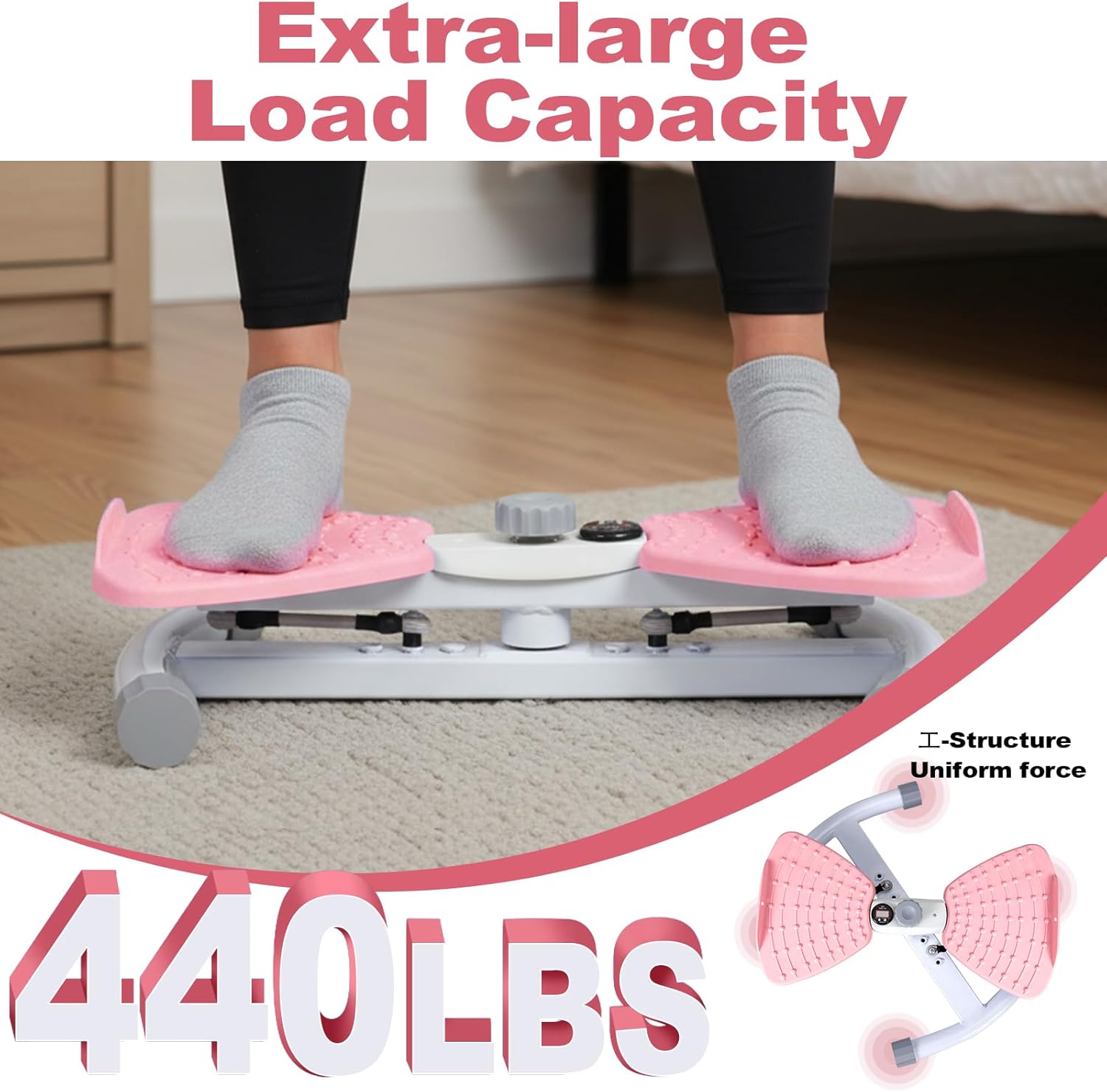 Reinforced Structure Waist Twister Machine Exercise, Ab Twis...