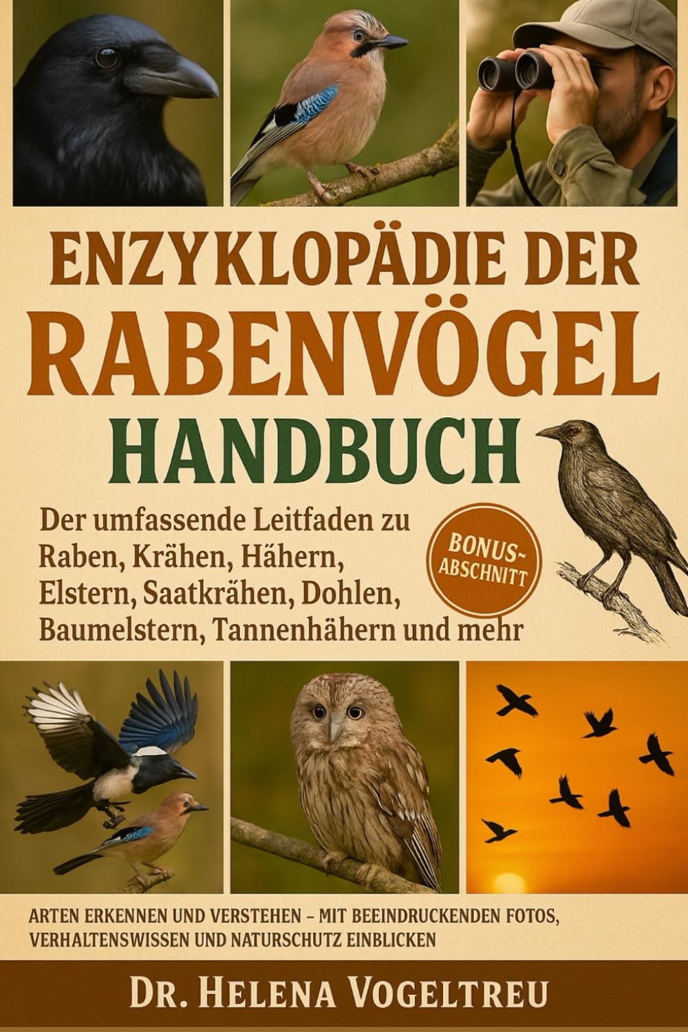 Enzyklopädie der Rabenvögel (Das Alles-in-einem-Handbuch): Der umfassende Leitfaden zu Raben, Krähen, Hähern, Elstern, Saatkrähen, Dohlen, Baumelstern , Tannenhähern und mehr