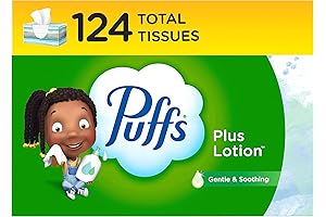 Puffs Plus Lotion Facial Tissue for School