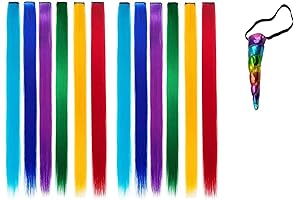 Equine Horse Tail Extensions Faux Feather Extensions for Horse Fairytail Pony Hair Extensions