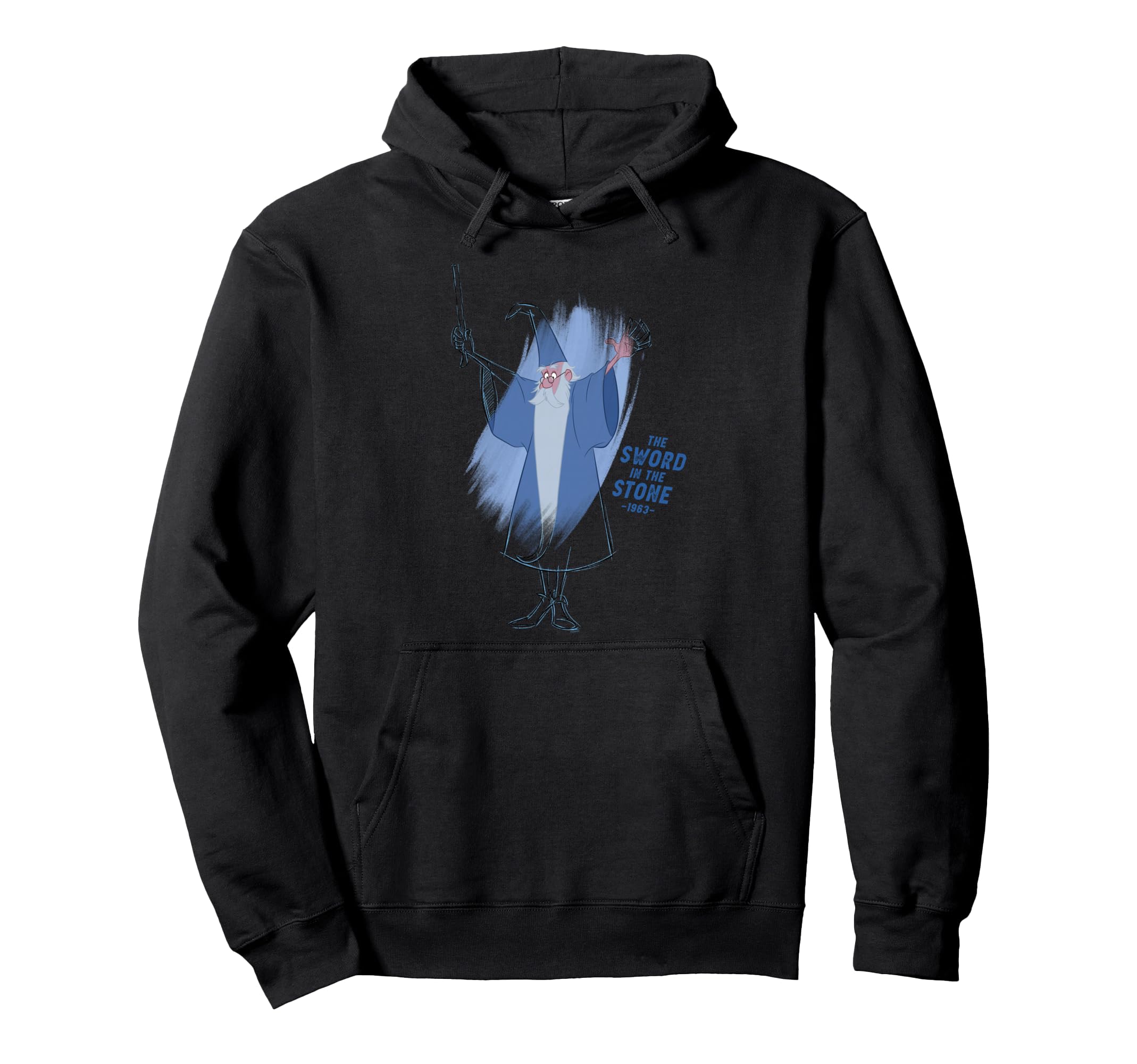 Disney Ink and Paint Merlin from The Sword in the Stone 1963 Pullover Hoodie