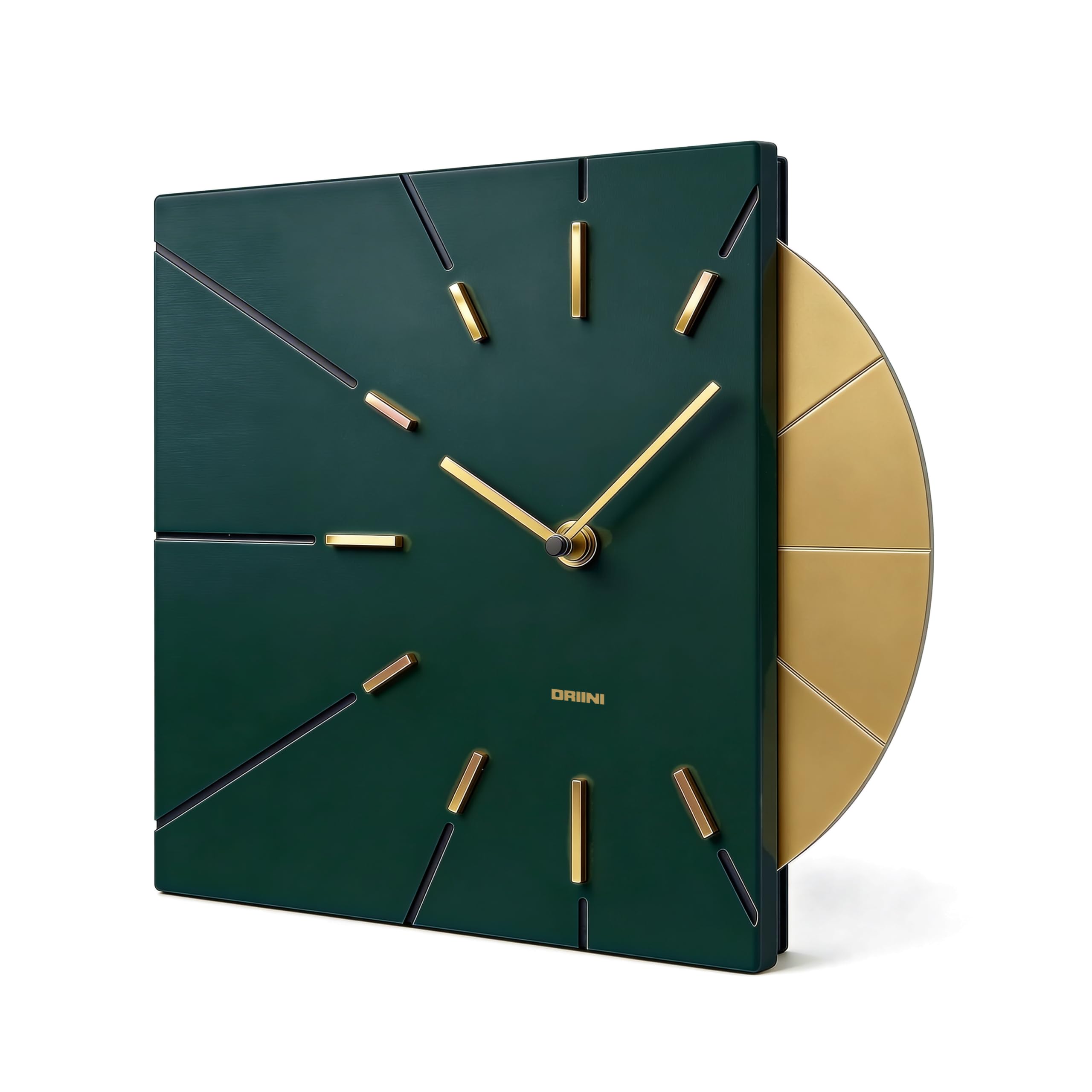 Amazon.com: Driini Mid Century Modern Wall Clock, Battery Operated