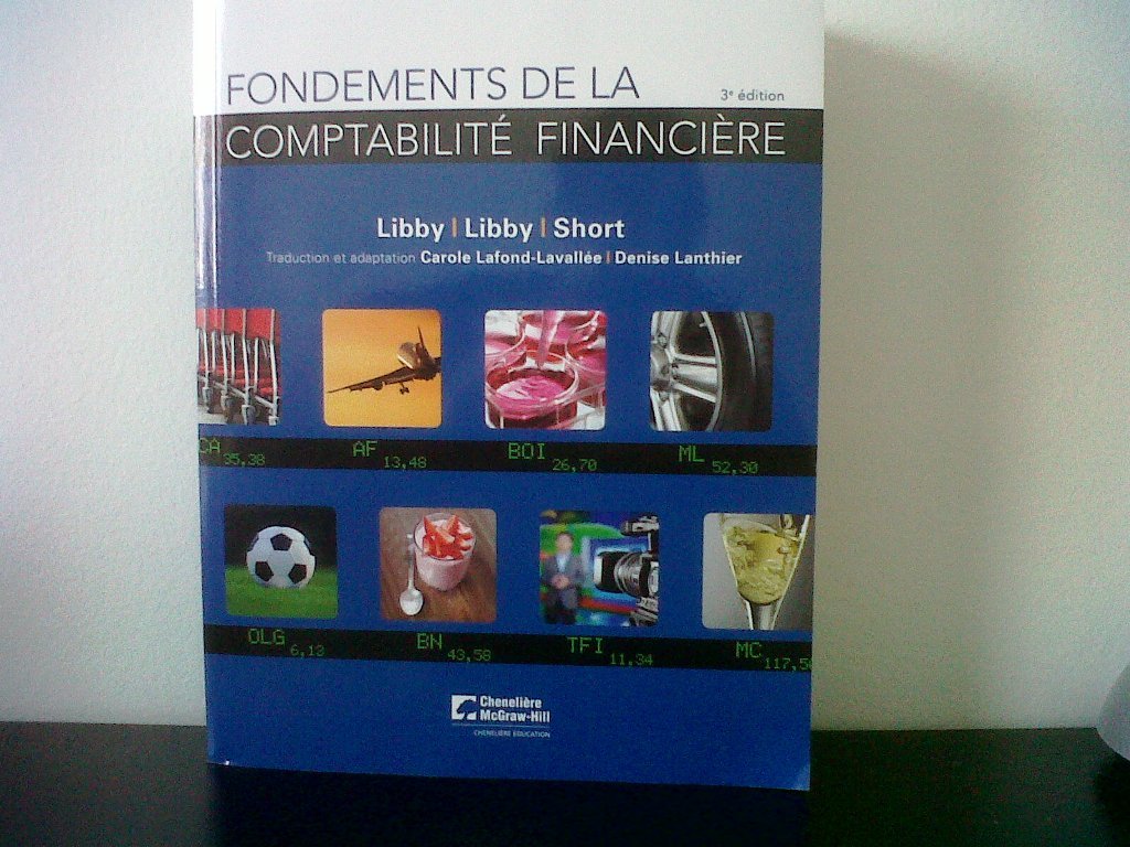 Fondements De La Comptabilite De Gestion 3E Edition