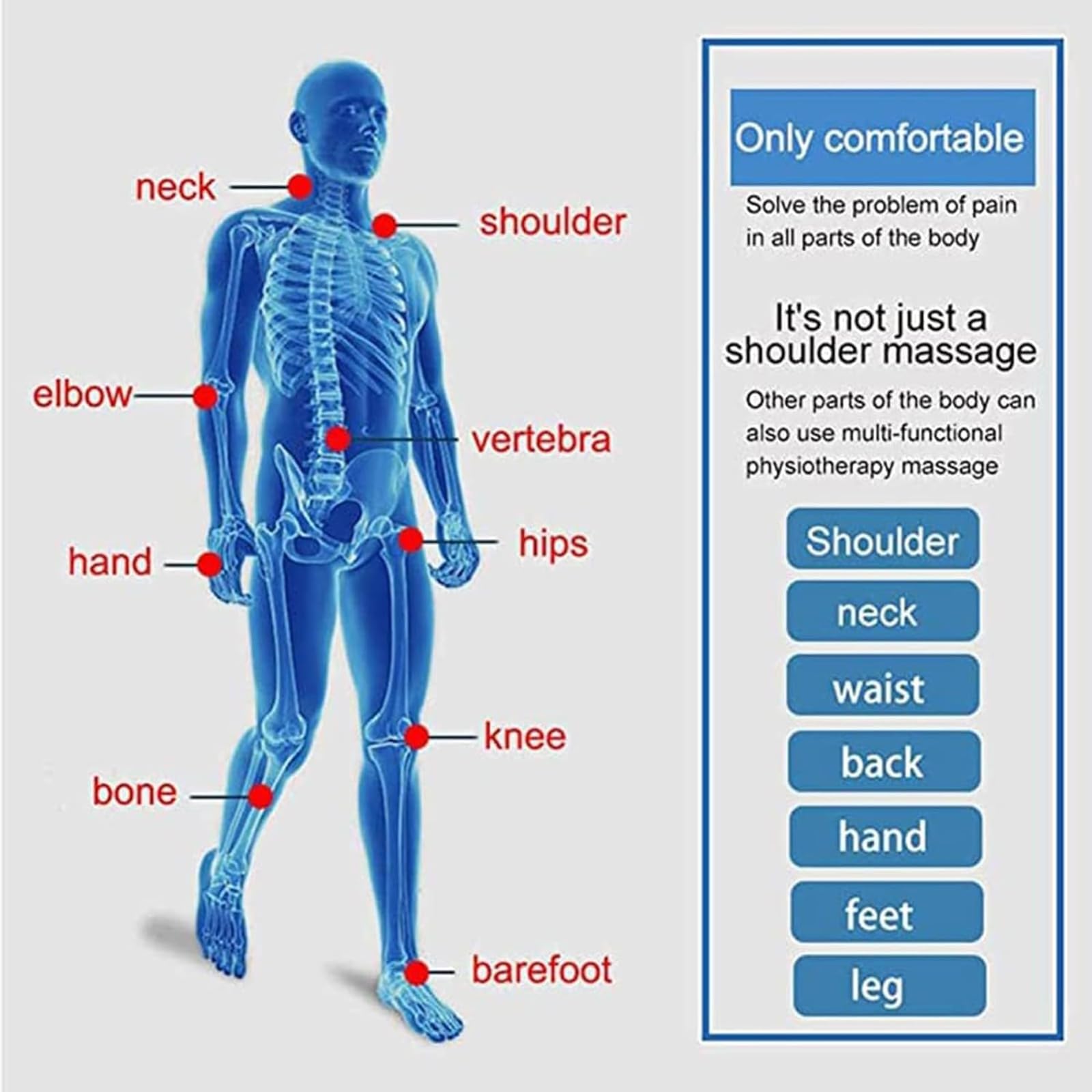 Massagegerät zur Schmerzlinderung bei Erektionsstörungen – Stoßwellentherapiegerät mit Touchscreen für Tiefengewebsmassage, Muskelentspannung und Behandlung von Erektionsstörungen