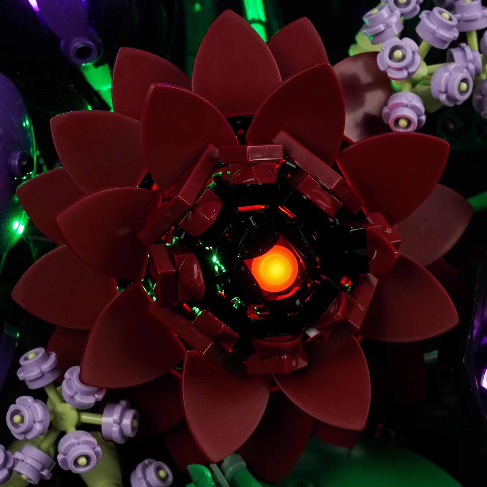 Led Licht Set kompatibel mit Lego 11513 Dunkles Blumengesteck