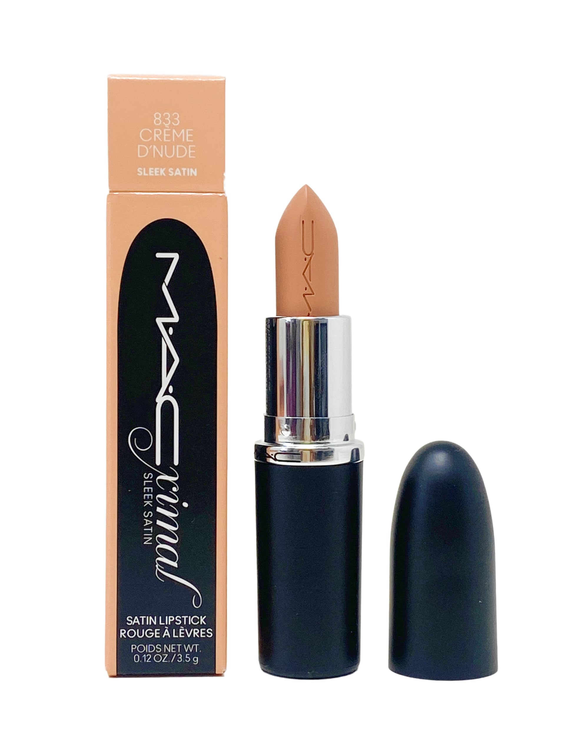 Amazon.com : MAC Cosmetics M.A.Cximal Sleek Satin Lipstick - 833